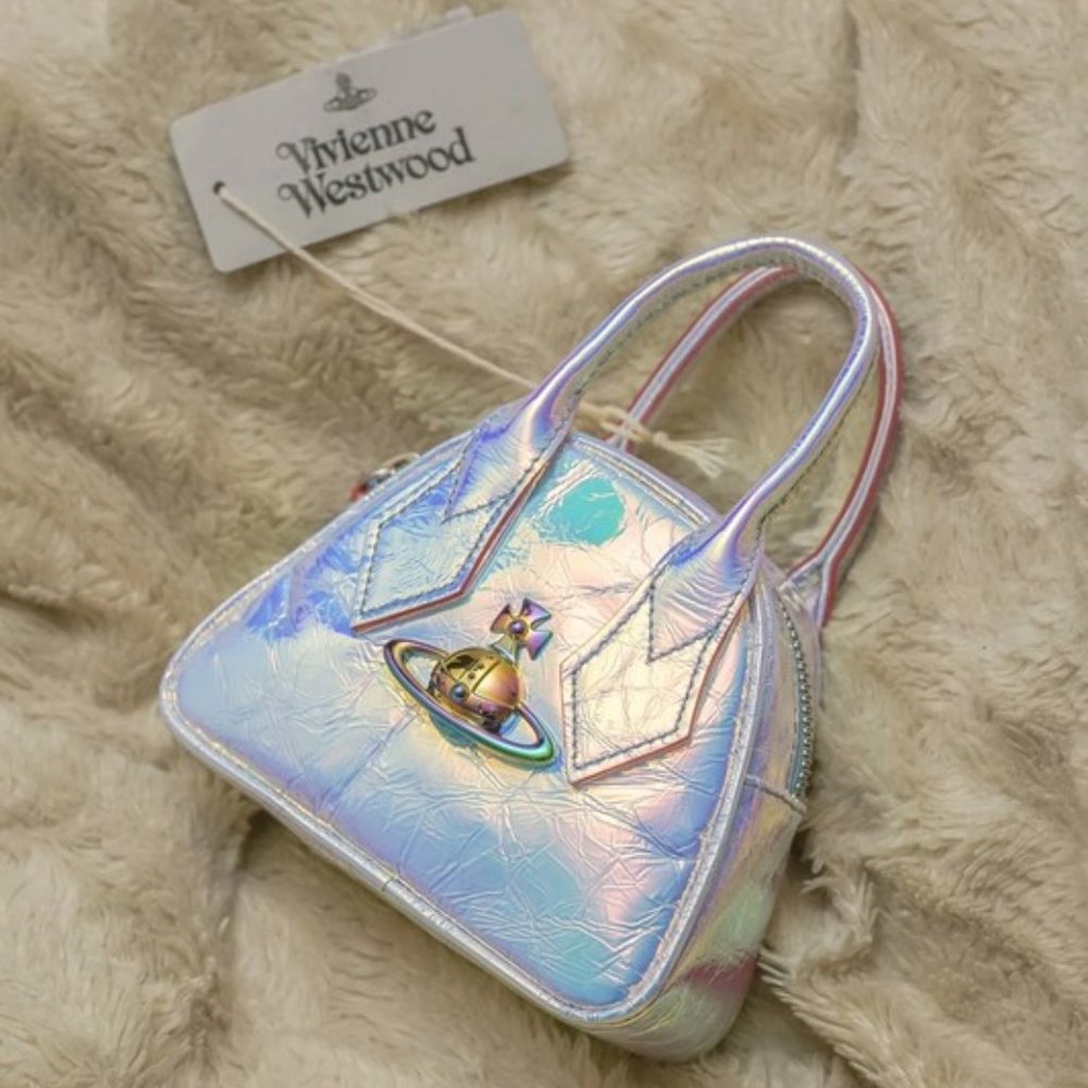 Vivienne Westwood Mini Yasmine - Laminated leather